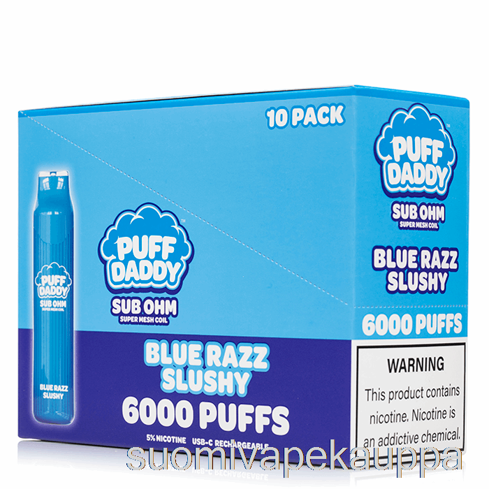 Vape Nesteet [10 Kpl] Puff Daddy 6000 Kertakäyttöinen